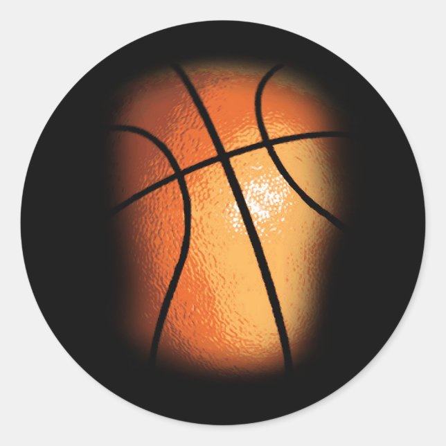Sticker Rond Basket (Devant)