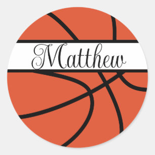 Sticker Rond Basket