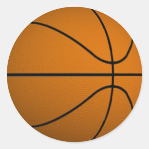Sticker Rond Basket