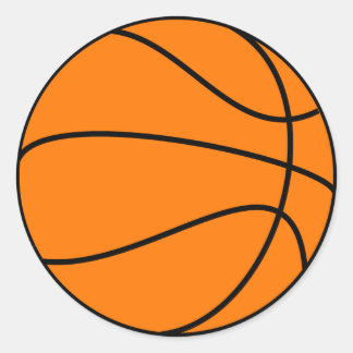 Sticker Rond Basket