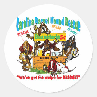 Sticker Rond Bassetade