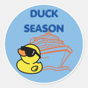 Sticker Rond Bateau de croisière