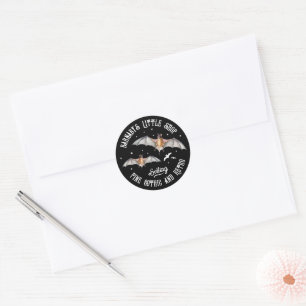 Sticker Rond Bateaux magiques Boutique gothique ou horreur