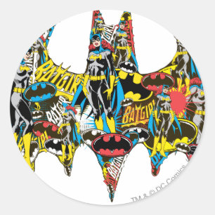 Sticker Rond Batgirl - Meurtre