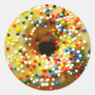 STICKER ROND BÂTIMENTS DONUT