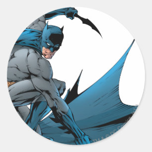 Sticker Rond Batman au sol