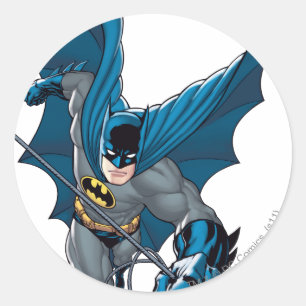 Sticker Rond Batman balance de la corde