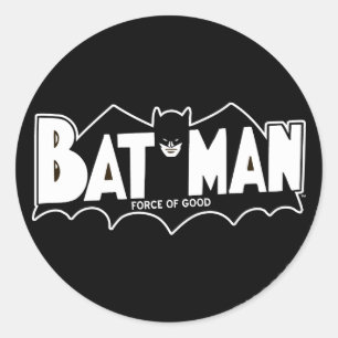 Sticker Rond Batman   Logo Force of Good 60s