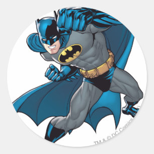 Sticker Rond Batman Punch
