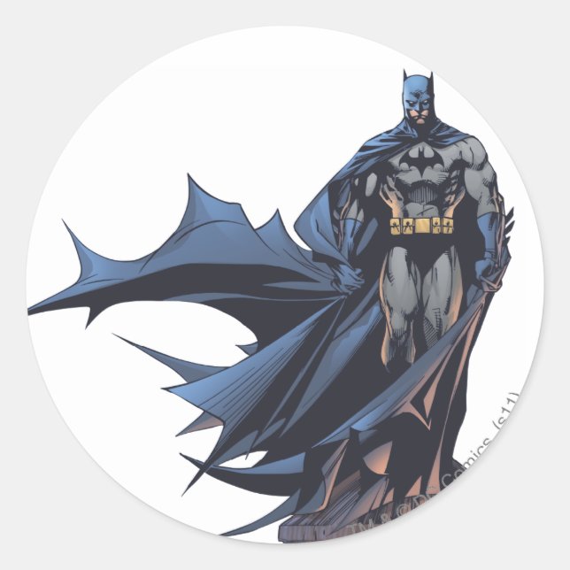 Sticker Rond Batman Urban Legends - 10 (Devant)