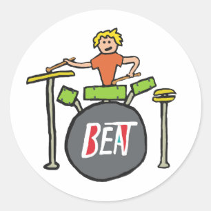 Sticker Rond Batterie