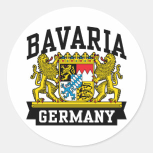 Sticker Rond Bavière