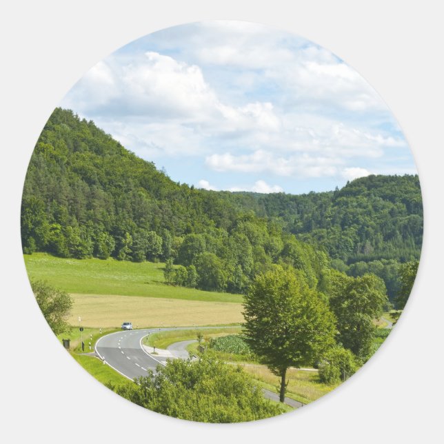 Sticker Rond Bavière (Devant)