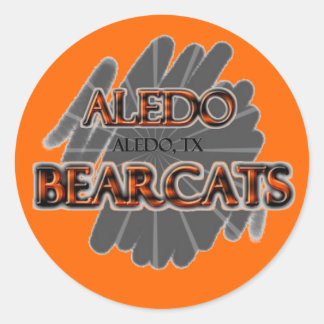 Sticker Rond Bearcats du lycée Aledo - Aledo, TX