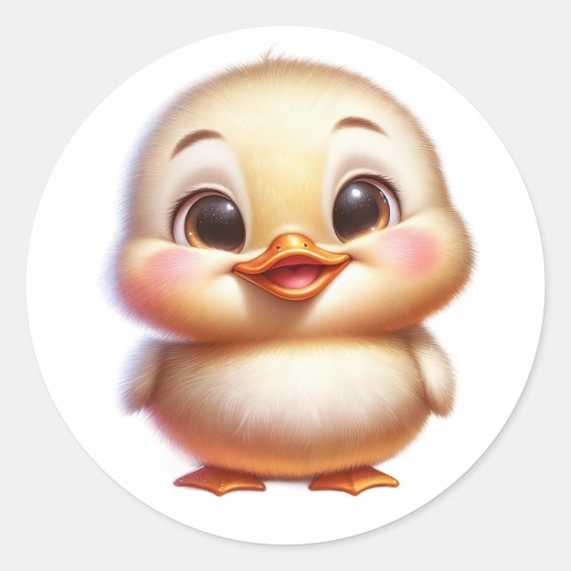 Sticker Rond Bébé (Devant)