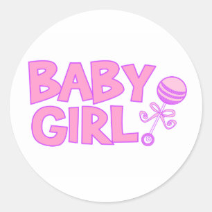 Sticker Rond Bébé