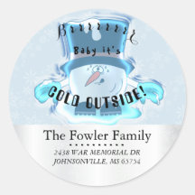 Bébé c'est froid dehors Snowmen