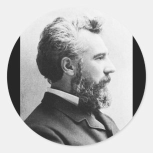 Sticker Rond Bell ~ Alexander Graham / Inventeur éducateur