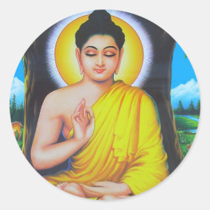 Sticker Rond Belles divinités indoues et déesses