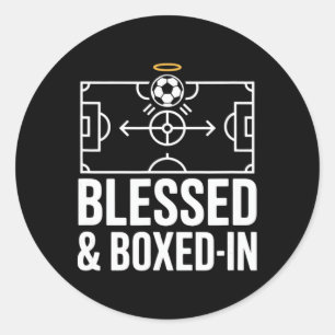 Sticker Rond Béni et coincé dans les tactiques de terrain de fo
