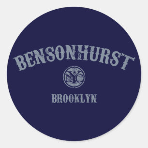 Sticker Rond Bensonhurst