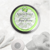 Bergamot Citrus Étiquette-cadeau artisanal