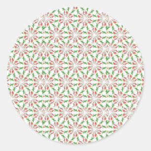 Sticker Rond Berger allemand rouge vert