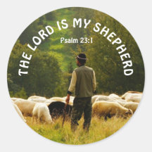 Berger Surveillant Les Troupeaux De Moutons