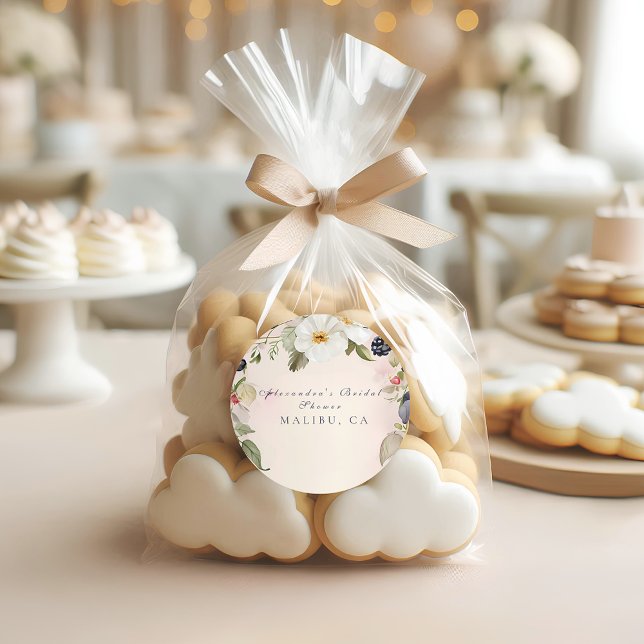 Sticker Rond Berry in Love Douche (Créateur téléchargé)