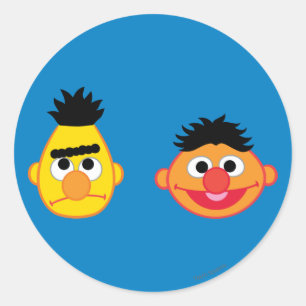 Sticker Rond Bert & Ernie Emojis