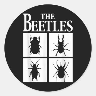 Sticker Rond Best Bug Lover - Insectes passionnés et un cadeau 