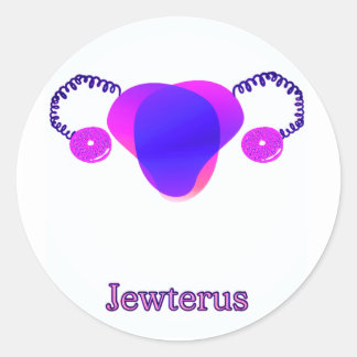 Sticker Rond Bi Jewterus Vivid