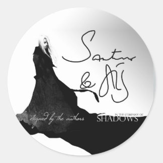 Sticker Rond Bibliothèque ICoS, signée par les auteurs