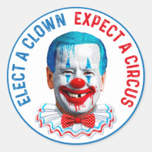 Biden face clown anti Biden Pro Trump 2024