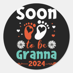 Sticker Rond Bientôt Granna 2024 Promue À Granna