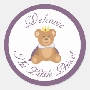 Sticker Rond Bienvenue au Petit Prince