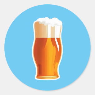 Sticker Rond Bière