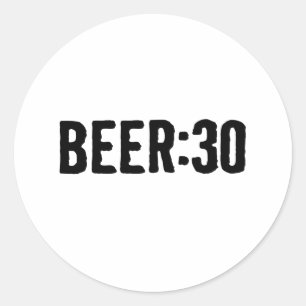 Sticker Rond Bière : 30