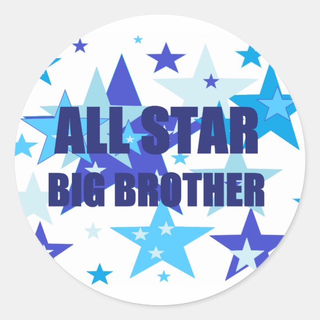 Sticker Rond Big Brother (Devant)