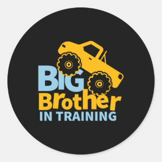 Sticker Rond Big Brother en formation
