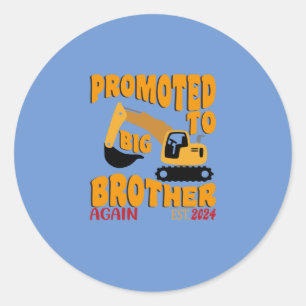 Sticker Rond Big Brother Une Fois De Plus Promu À Big Brother 2