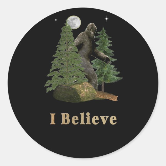 Sticker Rond Bigfoot (Devant)