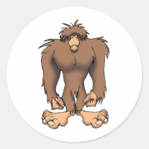 STICKER ROND BIGFOOT