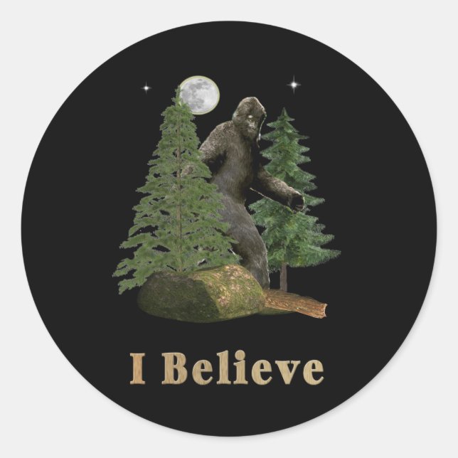 Sticker Rond Bigfoot (Devant)