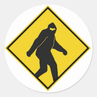 Sticker Rond Bigfoot Xing