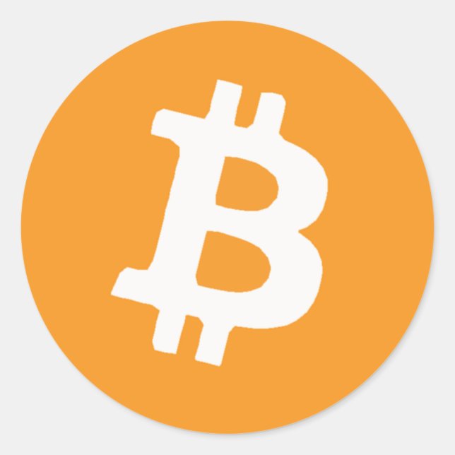 Sticker Rond Bitcoin (Devant)