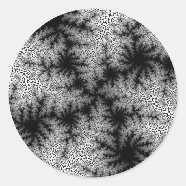 Sticker Rond Black Smokle (Devant)