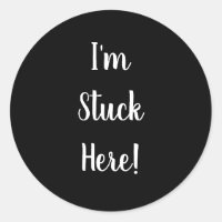 Black & White Je suis coincé ici