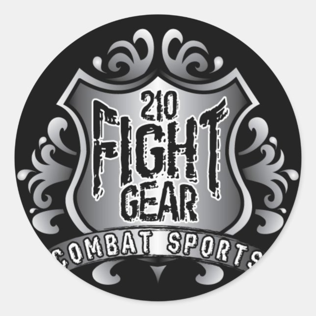 Sticker Rond blackshirtshieldbg (Devant)