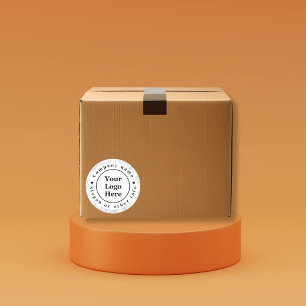 Sticker Rond Blanc marbre